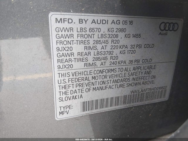 Audi Q7 3.0t Premium