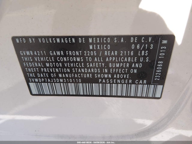 Volkswagen Jetta 2.5l Se