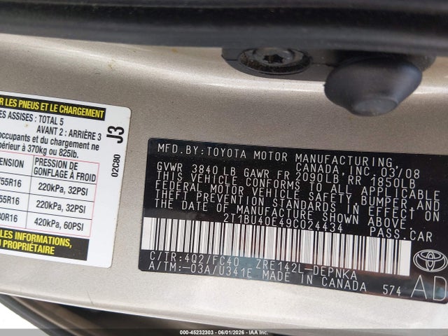 Toyota Corolla Xle