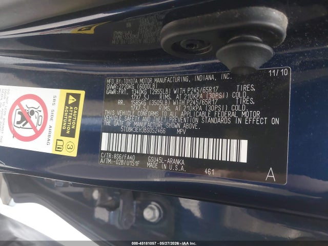 Toyota Highlander Base V6
