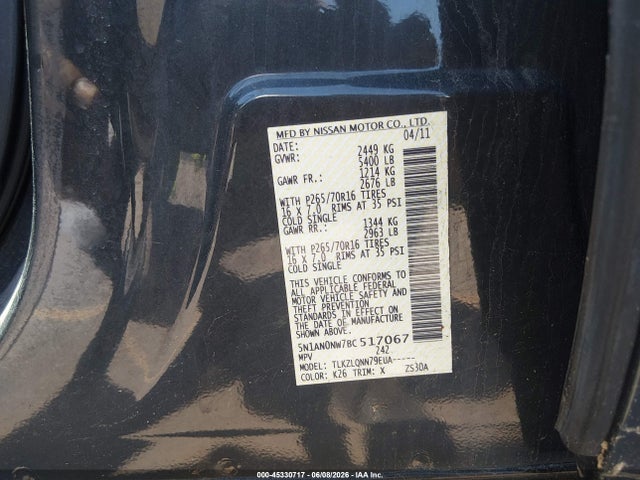 Nissan Xterra X