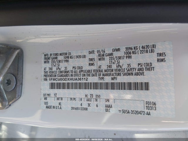 Ford Escape Se