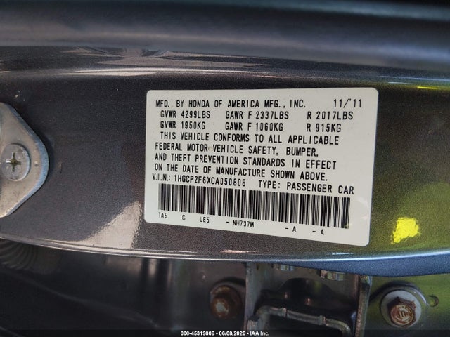 Honda Accord 2.4 Se