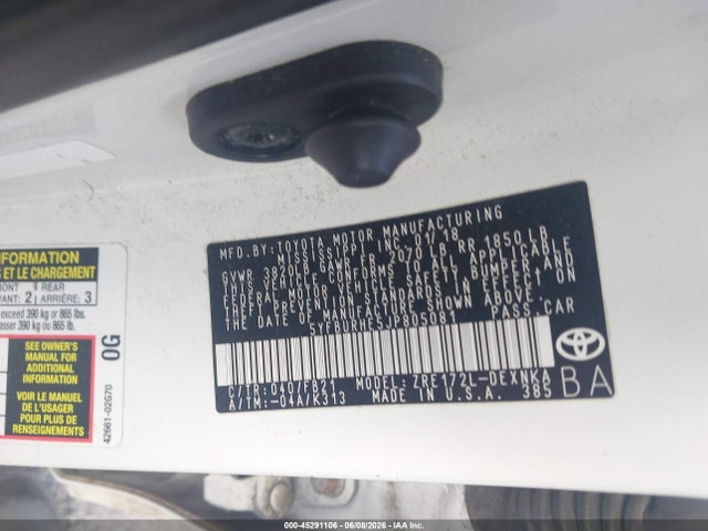 Toyota Corolla Le