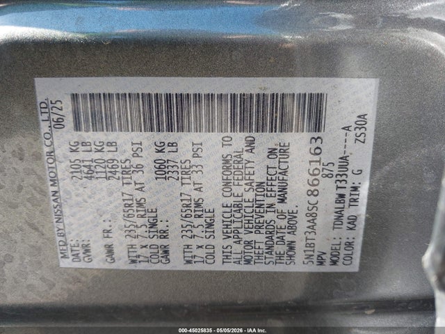 Nissan Rogue S Fwd