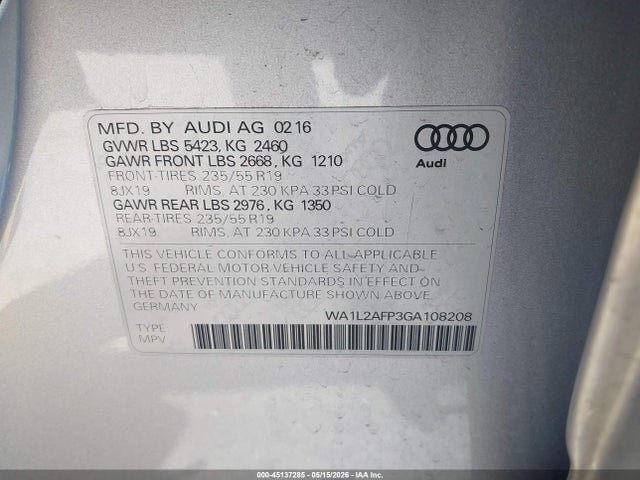 Audi Q5 2.0t Premium