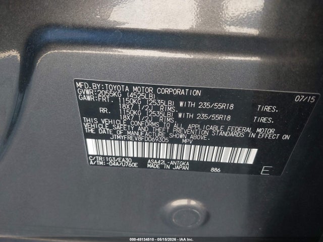 Toyota RAV4 Limited
