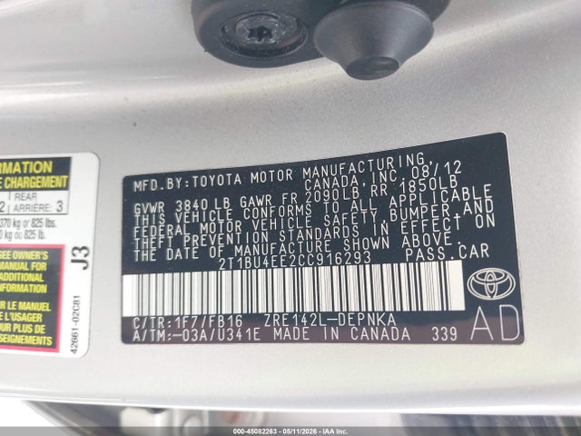 Toyota Corolla Le