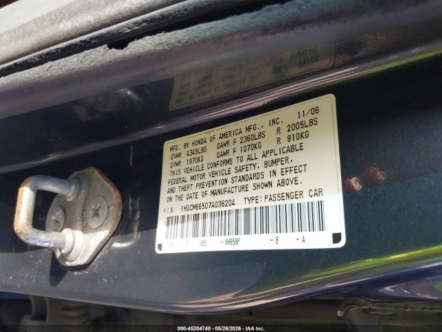 Honda Accord 3.0 Ex