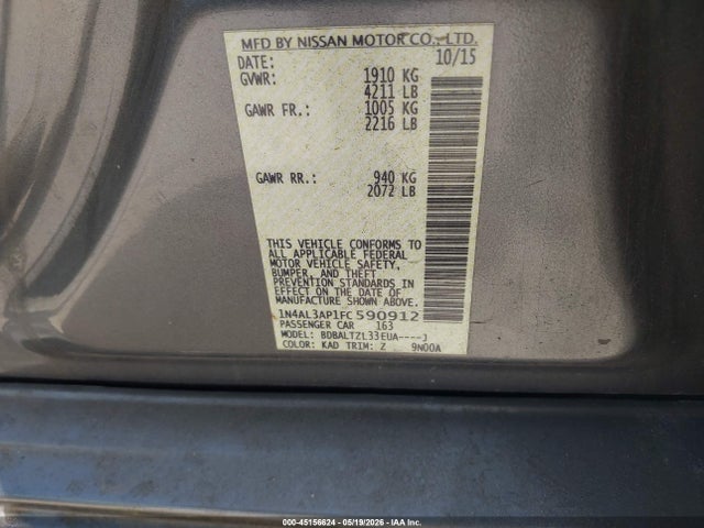 Nissan Altima 2.5 Sl