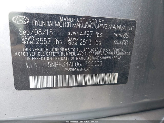 Hyundai SONATA Sport