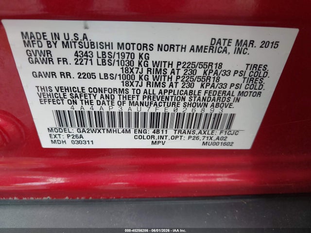 Mitsubishi Outlander Es