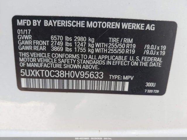 BMW X Series Xdrive40e Iperformance