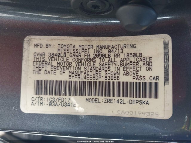 Toyota Corolla S