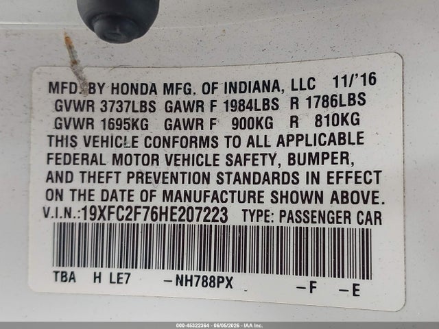 Honda Civic Ex