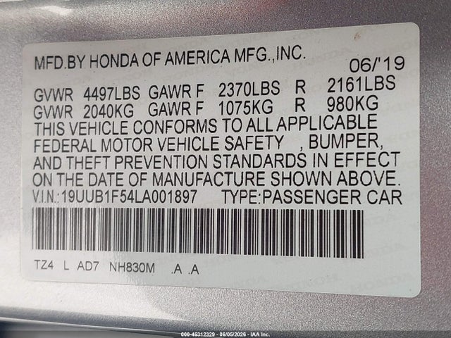 Acura TLX Tech Package