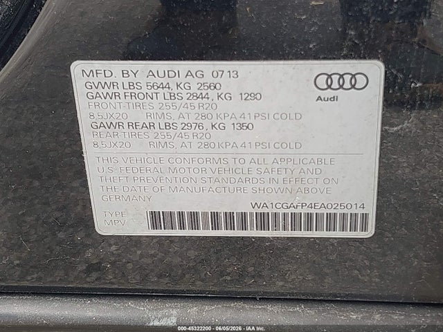 Audi Sq 3.0t Premium Plus