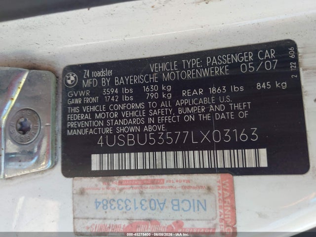 BMW Z Series 3.0si