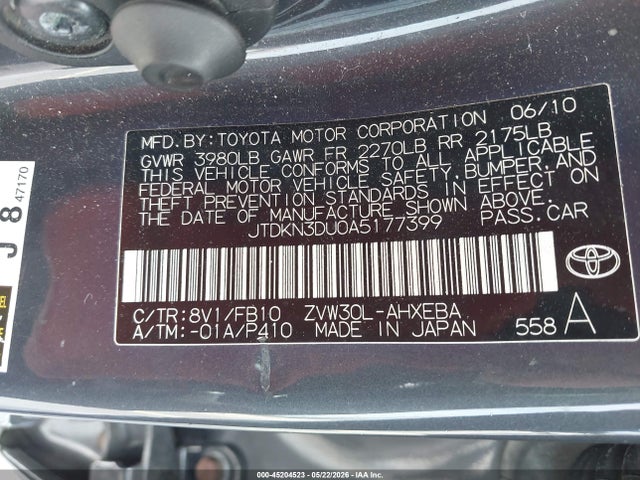 Toyota Prius Ii