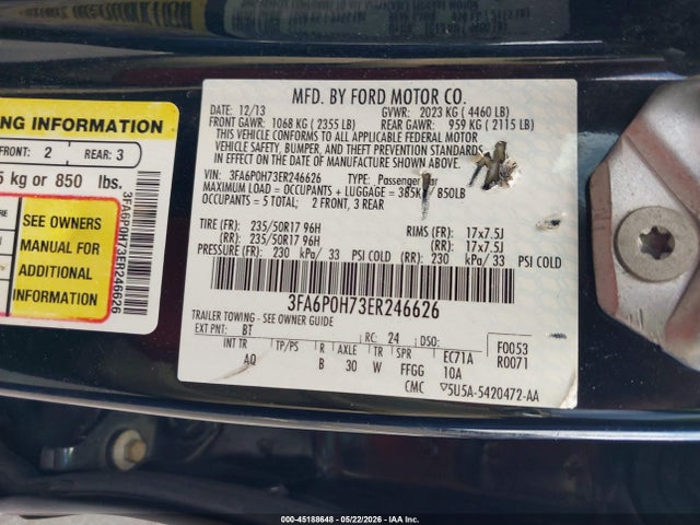 Ford Fusion Se