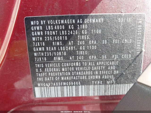 Volkswagen Tiguan Se