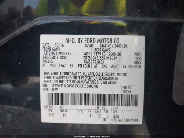 Ford Edge Titanium