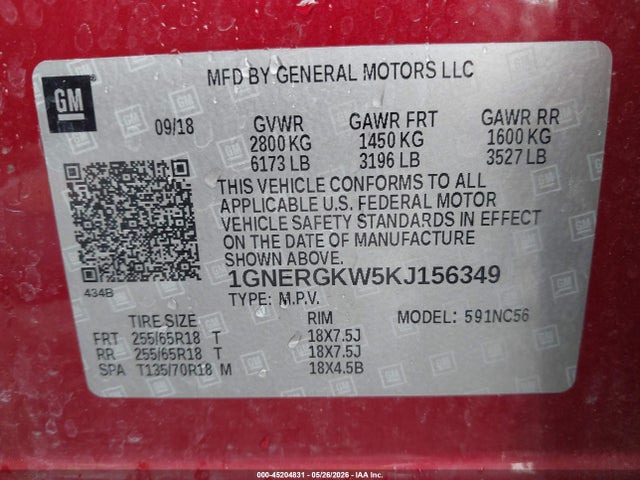 Chevrolet Traverse 1lt