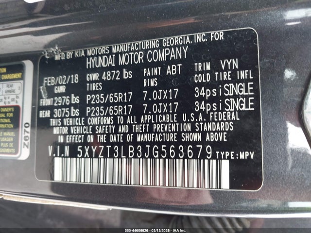 Hyundai SANTA FE 2.4l