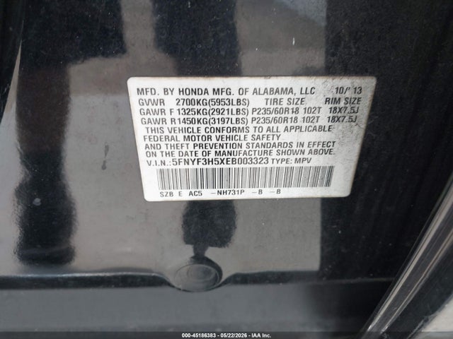 Honda Pilot Ex-l