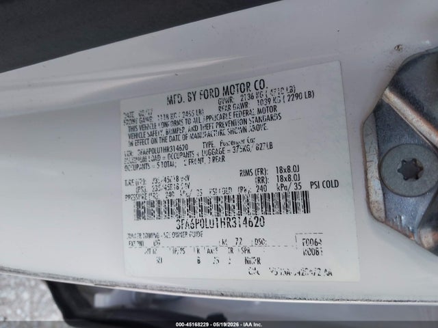 Ford Fusion Se