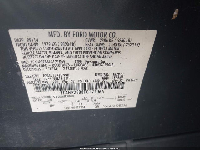 Ford Taurus Sel