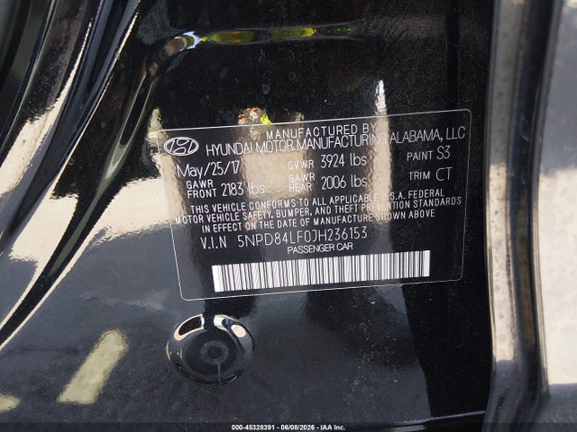 Hyundai ELANTRA Sel