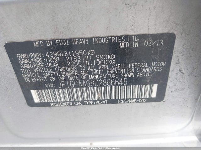 Subaru Impreza 2.0i