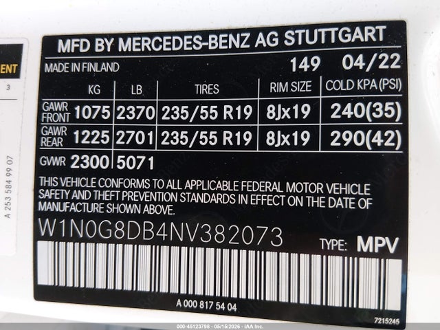 Mercedes-Benz GLC Suv