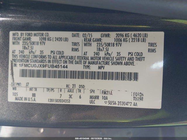 Ford Escape Titanium
