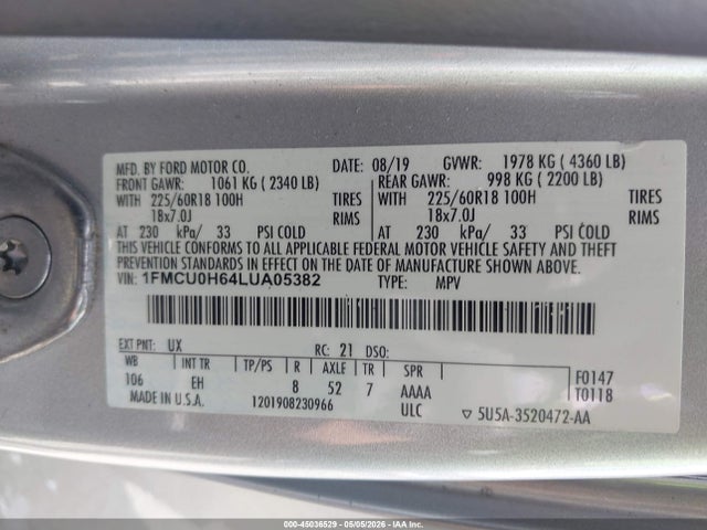 Ford Escape Sel