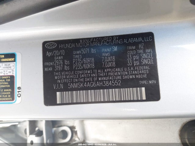 Hyundai SANTA FE Limited V6