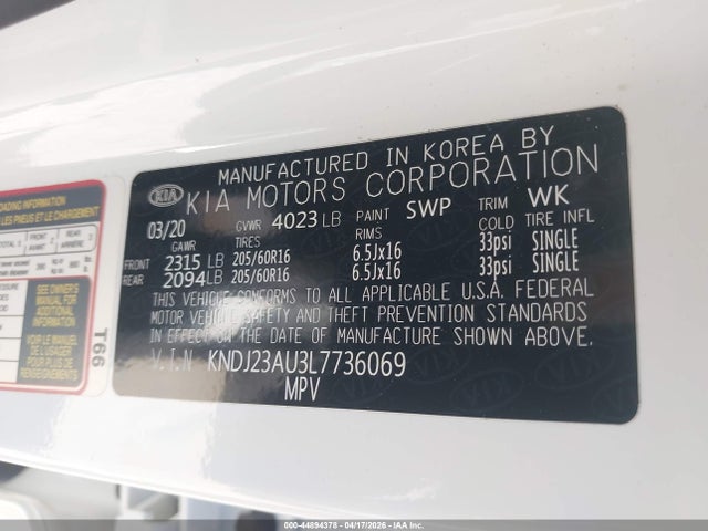 Kia Soul Lx