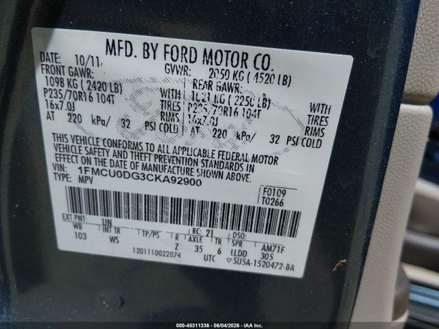 Ford Escape Xlt