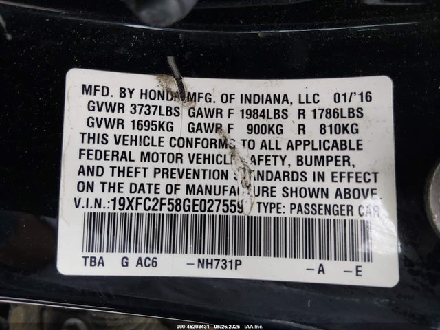 Honda Civic Lx