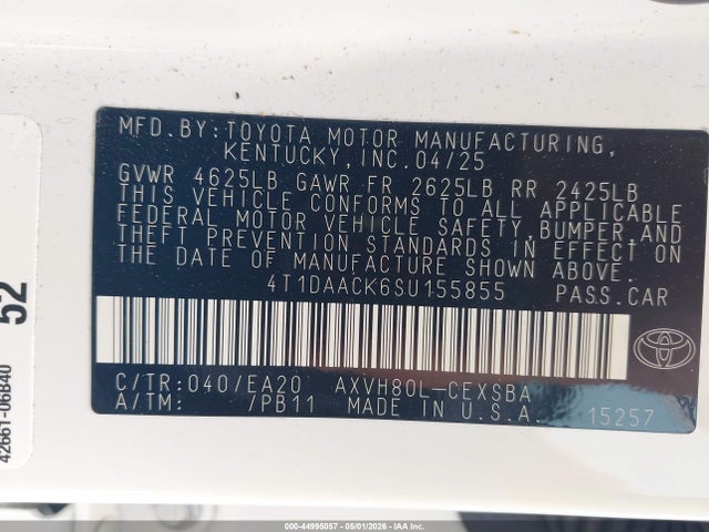 Toyota Camry Se