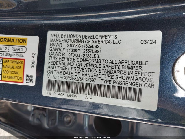 Honda Accord Touring