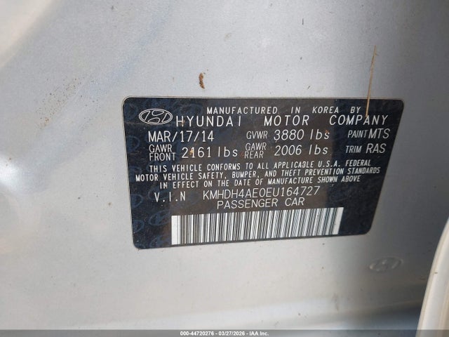 Hyundai ELANTRA Se