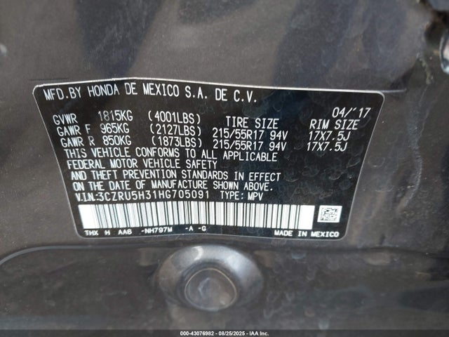 Honda HR-V Lx