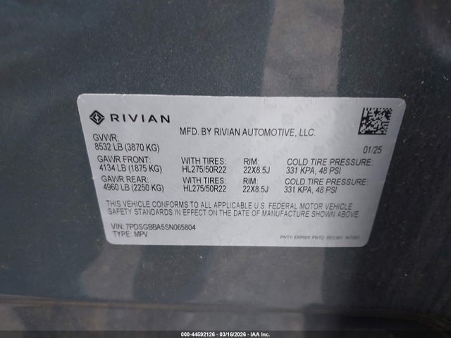 Rivian R1s