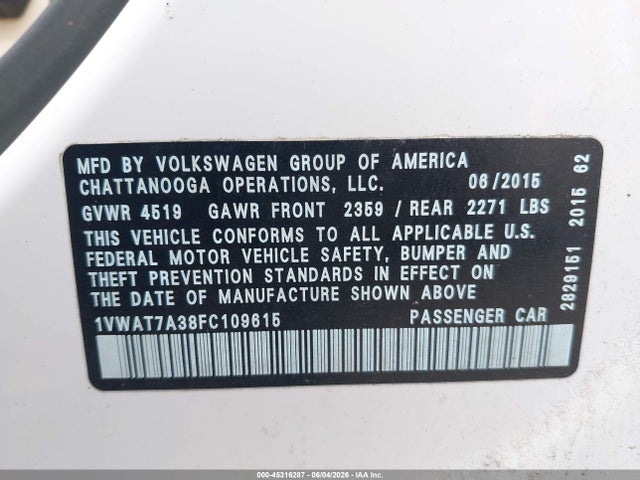 Volkswagen Passat 1.8t Limited Edition