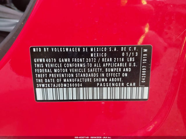 Volkswagen Jetta 2.0l S