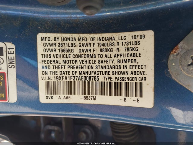 Honda Civic Vp