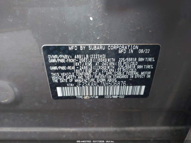 Subaru Forester Touring