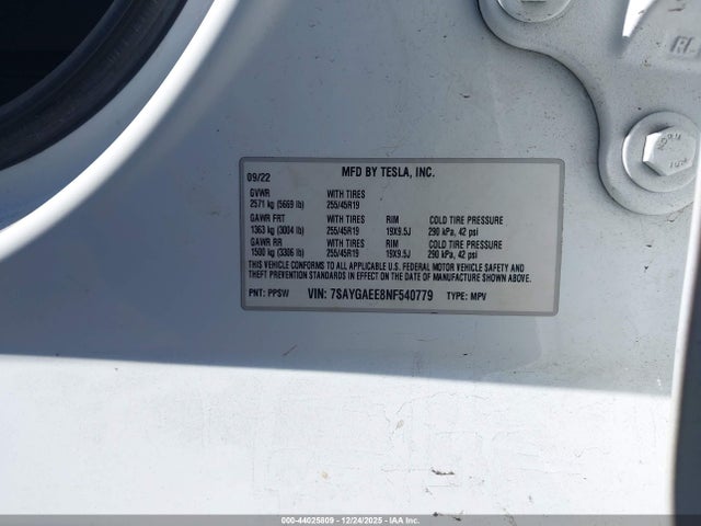 Tesla Model Y Long Range Dual Motor All-wheel Drive